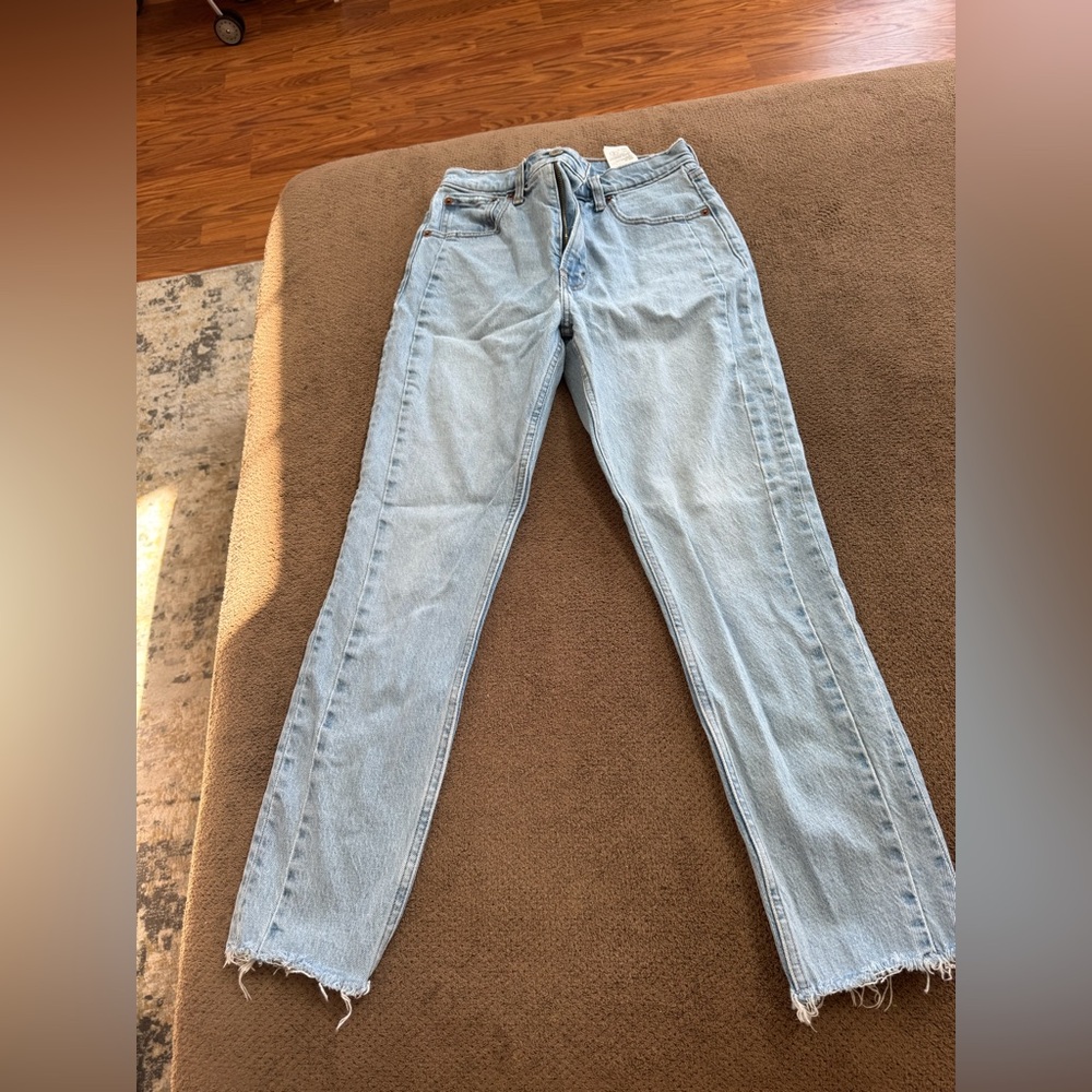 Abercrombie & Fitch Light Wash Denim Jeans